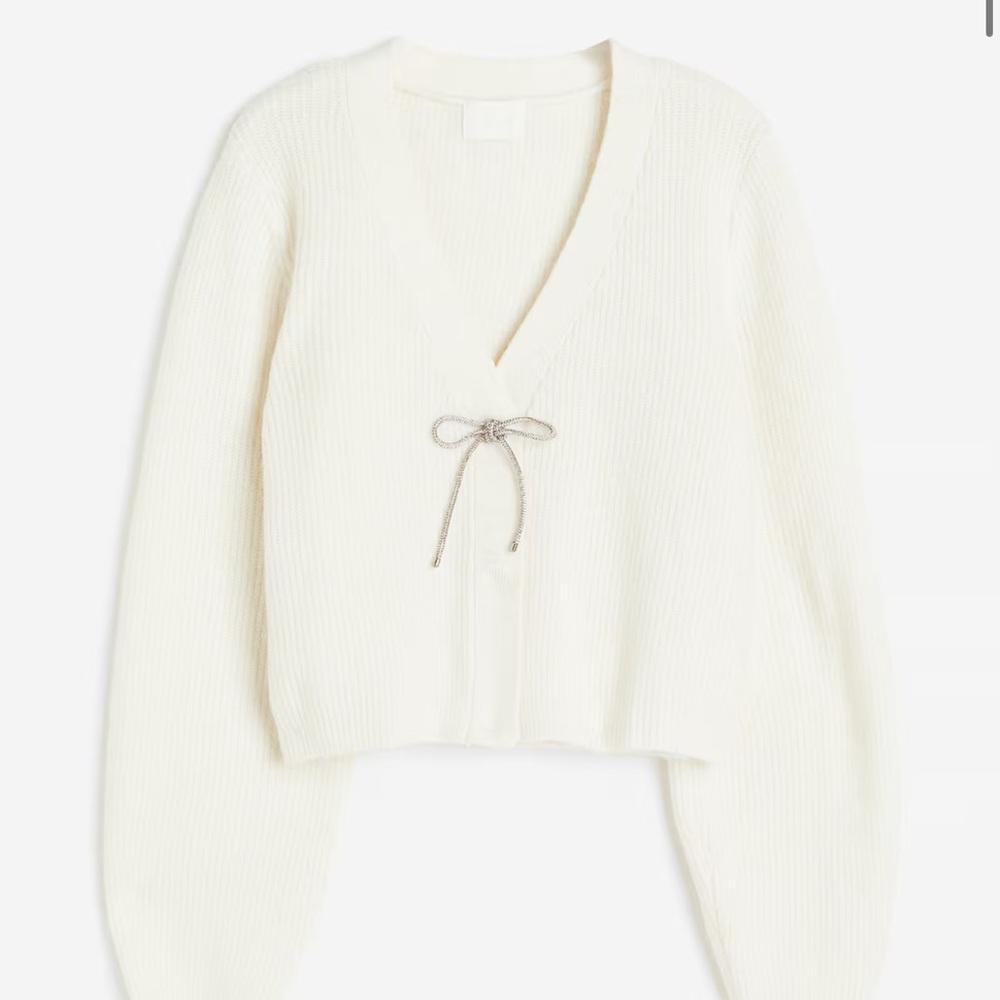 H&M bow sweater